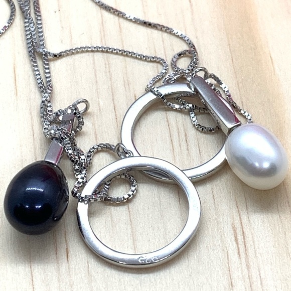 Natural Freshwater Pearl S925 Necklace - Picture 4 of 5